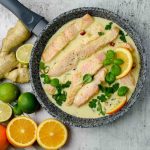 Salmon coconut milk Lašiša troškinta kokosų piene I | magicmiint