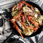 krabas receptas česnakinis