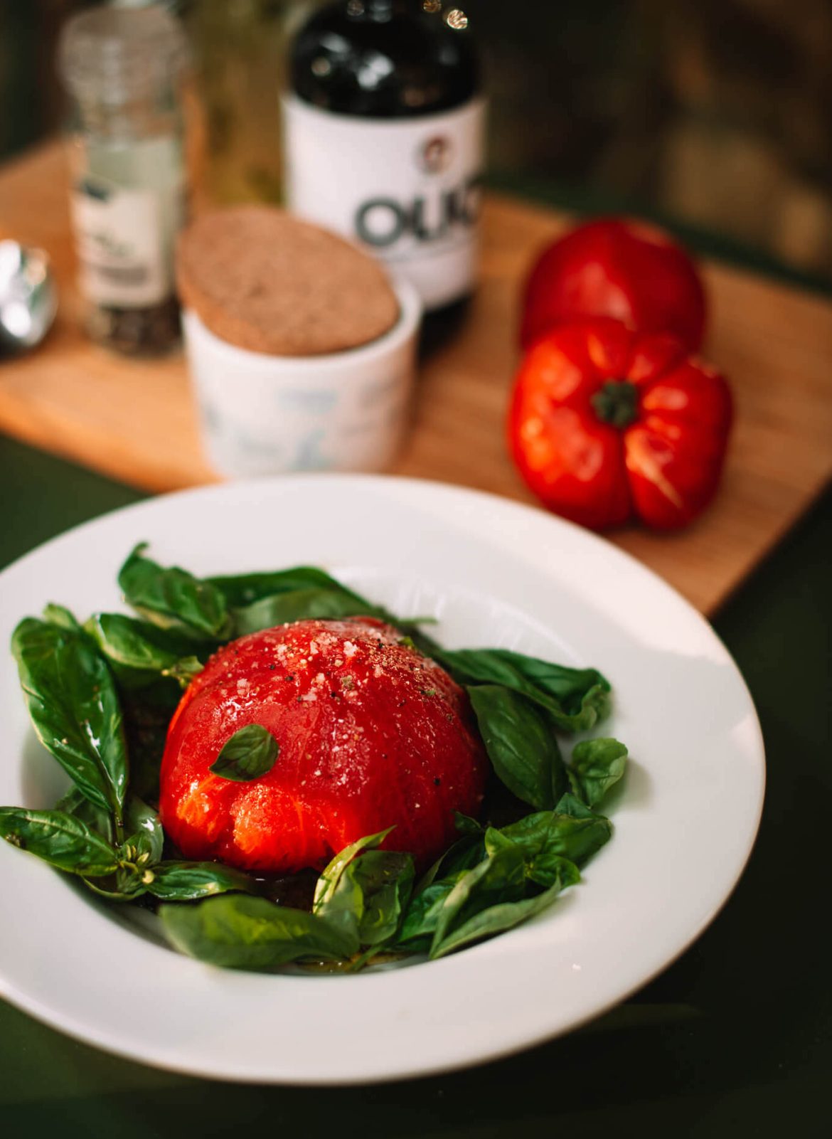 pomidoras su burrata