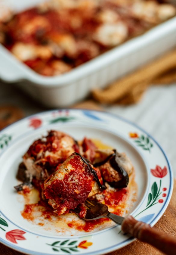 baklazanu kaneloniai